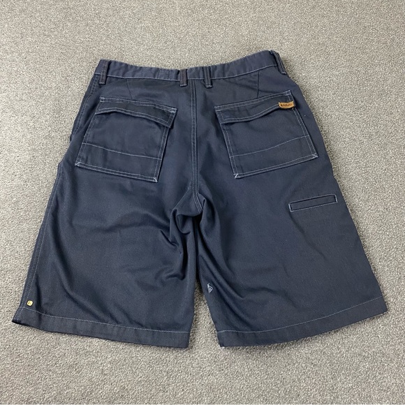 Vintage Navy Blue Quicksilver Casual Cargo Shorts Men’s Size 30 - Picture 3 of 12